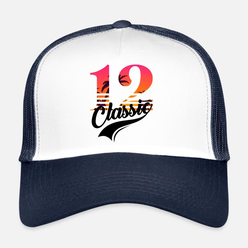 Numéro 12 - 12ème anniversaire Casquette trucker 