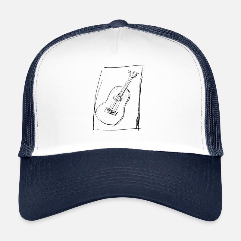 guitare pour lumineux Casquette trucker 