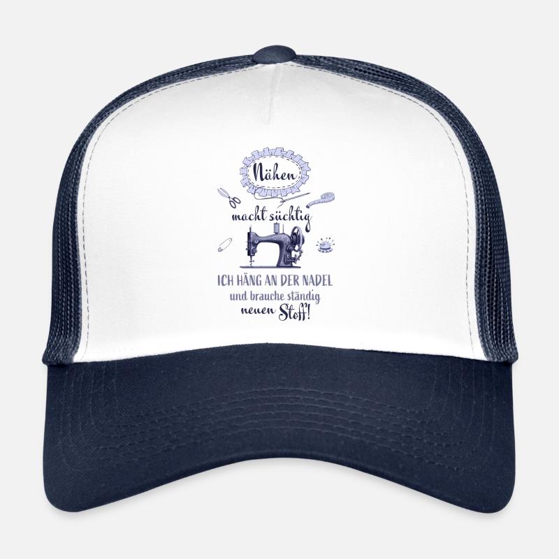 Nähen macht süchtig Schneider Näherin Schneiderin Trucker Cap