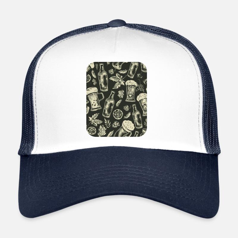 Biergarten München Oktober Bayern Bier Feiern Fest Trucker Cap