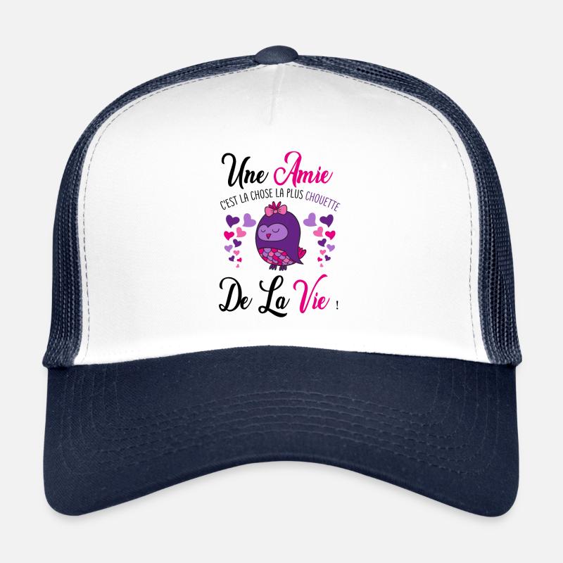 A friend is the coolest thing in life Trucker Cap