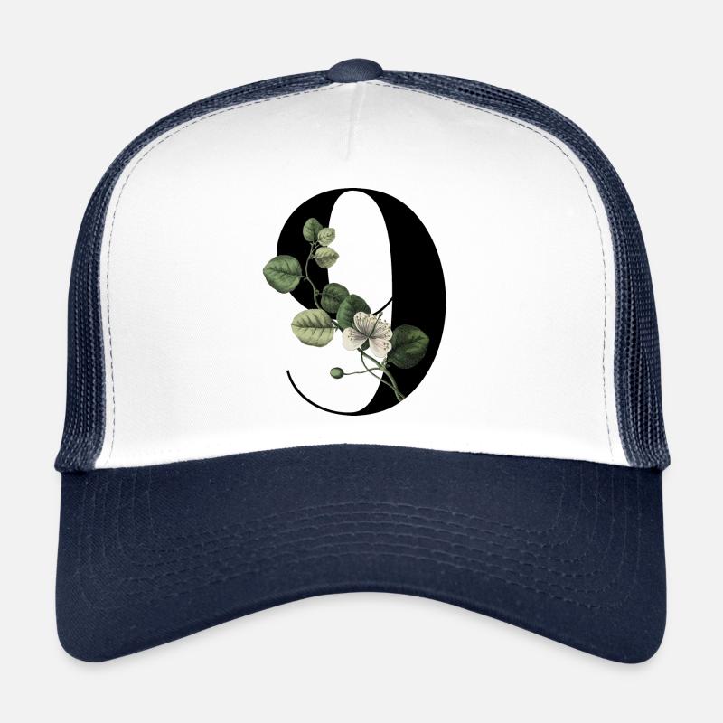 Nummer 9 Blumengrün -9. Blumengeburtstag Trucker Cap