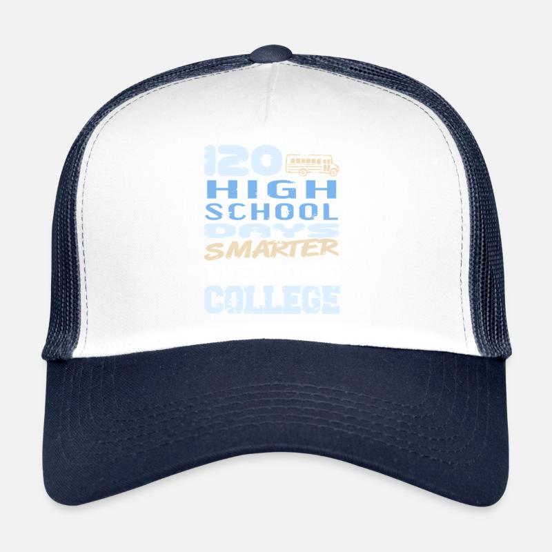 Drôle d’ambiance de transition universitaire Voyage plus intelligent Casquette trucker 