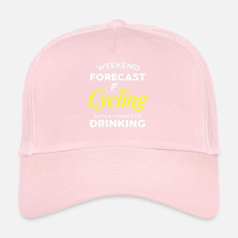 Prévisions pour le week-end Cyclisme et boissons à venir Casquette trucker 