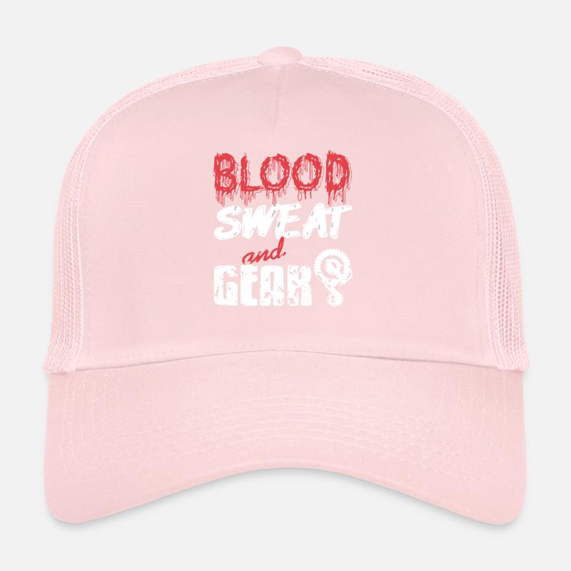 Blood Sweat et équipement Hardcore Cycling Grind Casquette trucker 