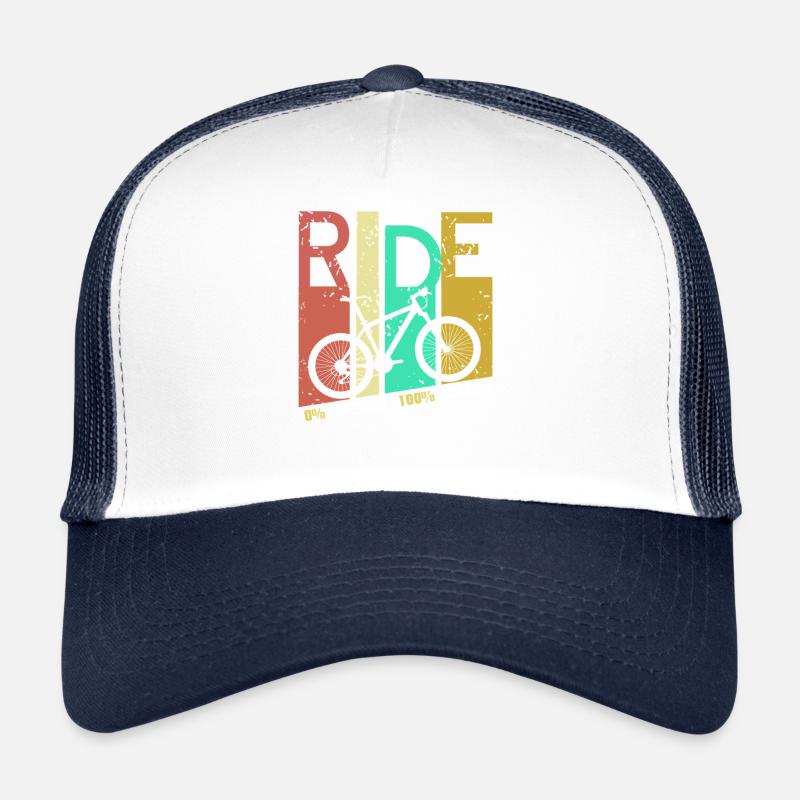 Vélo Ride Citation Eco Équipement cycliste zéro émission Casquette trucker 