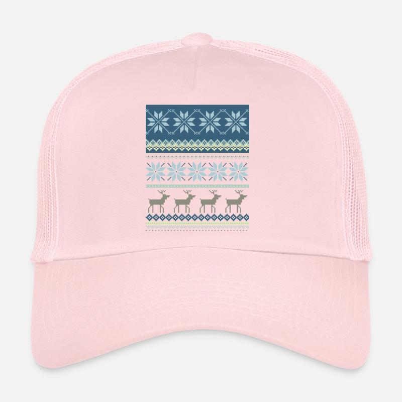 Sparkling Winter Scene Trucker Cap