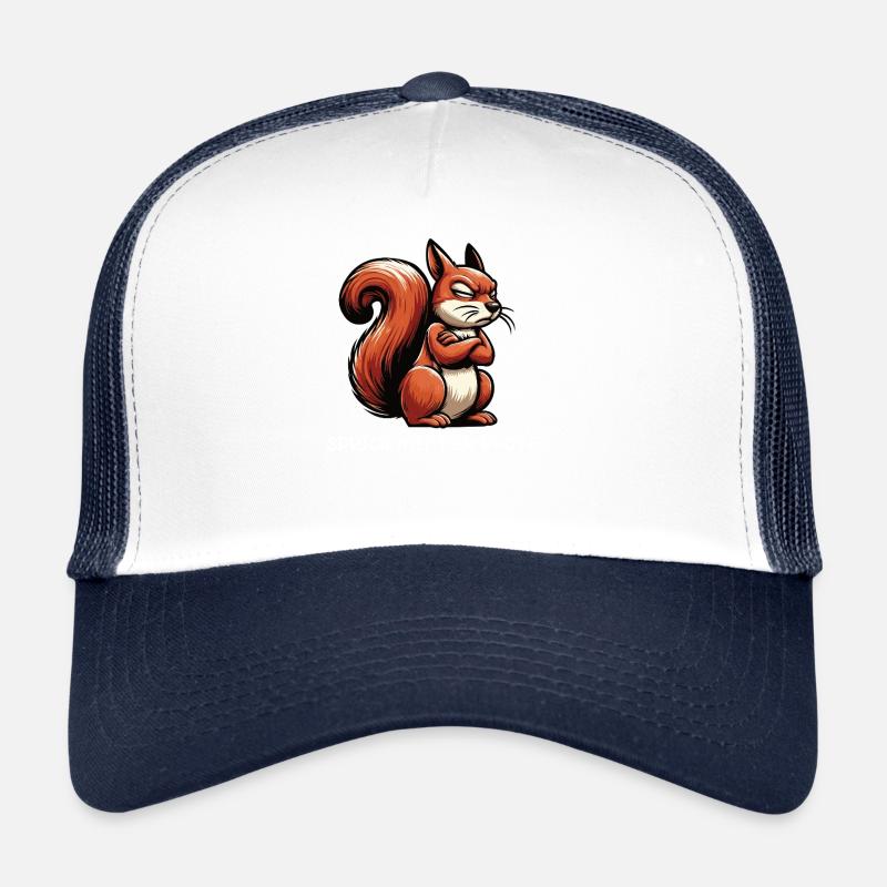 Talk to the paw squirrel squirrel rodent Trucker Cap