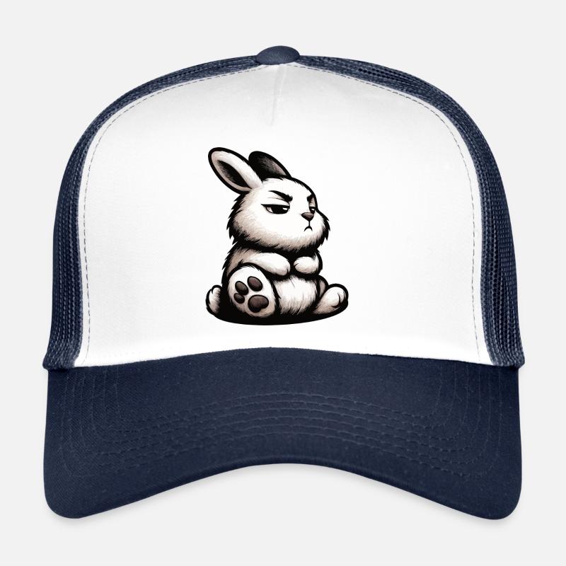 Kaninchen Hase Hasen langohr Klopfer Rammler Trucker Cap