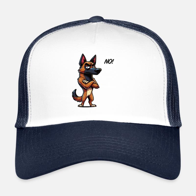 Pas de Malinois Berger Belge Propriétaire Malinois Casquette trucker 