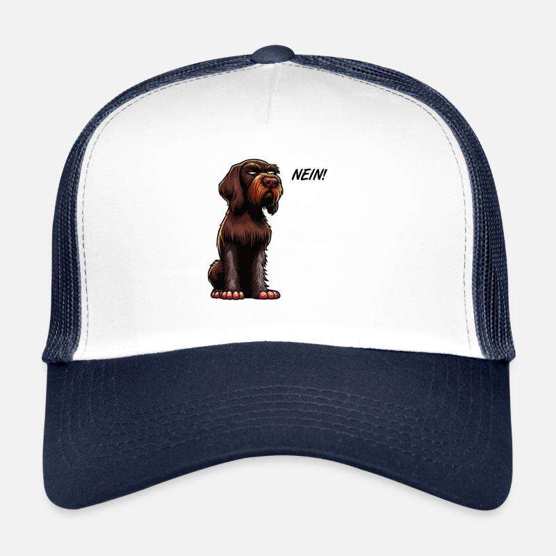Nein Deutsch Drahthaar Deutsch-Drahthaar Besitzer Trucker Cap
