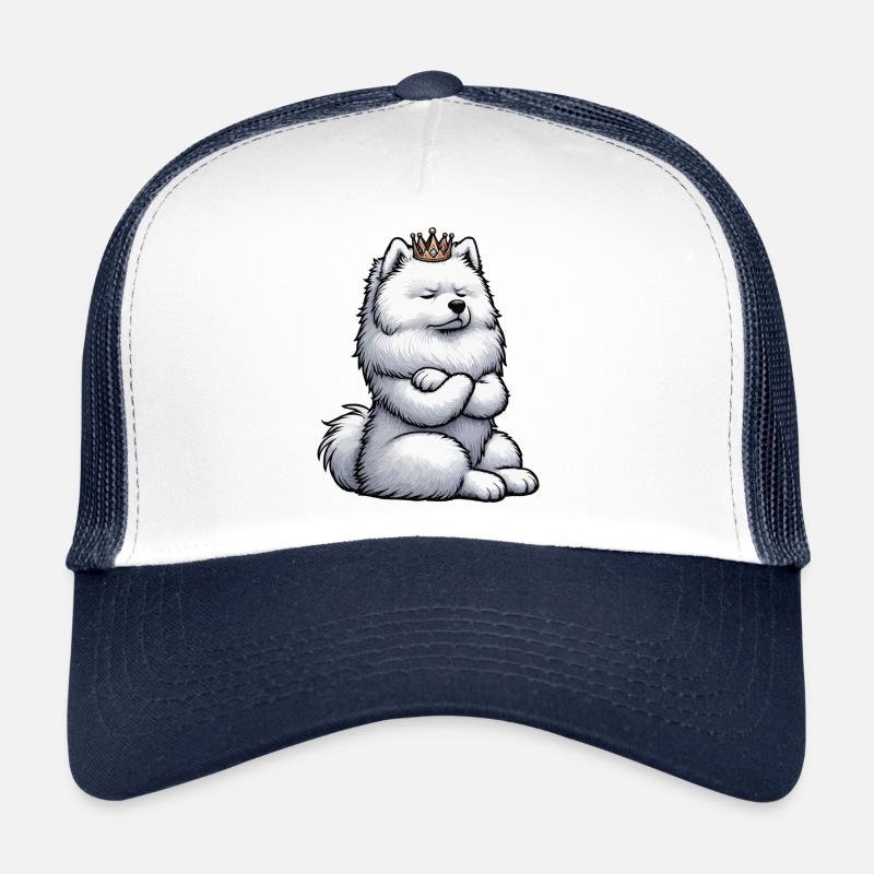 Samoyèdes Propriétaires de Samoyèdes Amants Samoyèdes Casquette trucker 