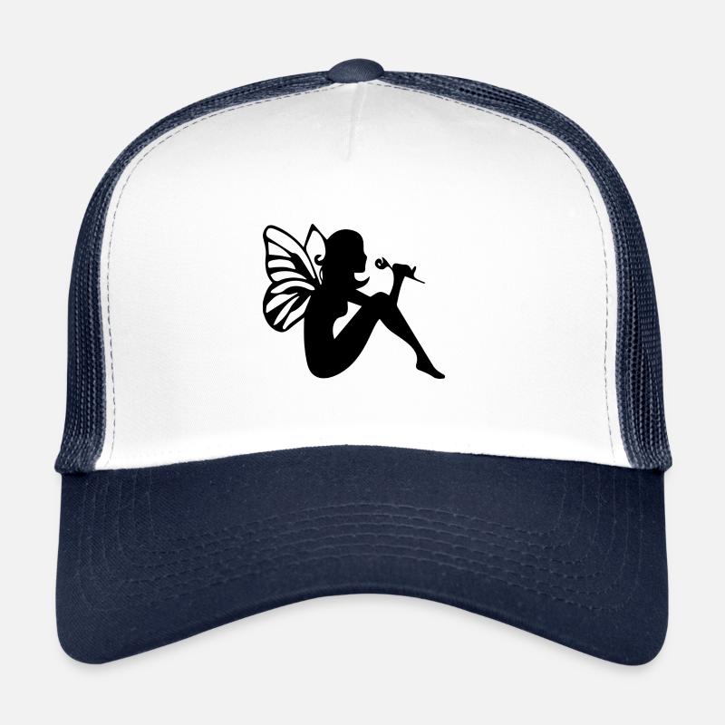 fairy - Trucker Cap - white/navy