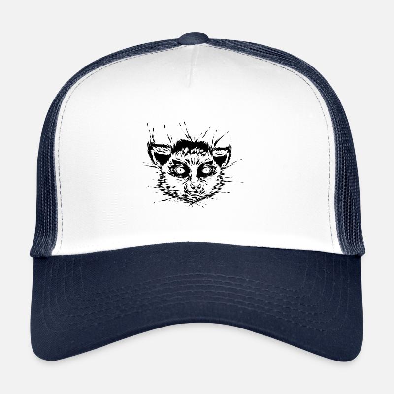 Tête de lémurien Casquette trucker 