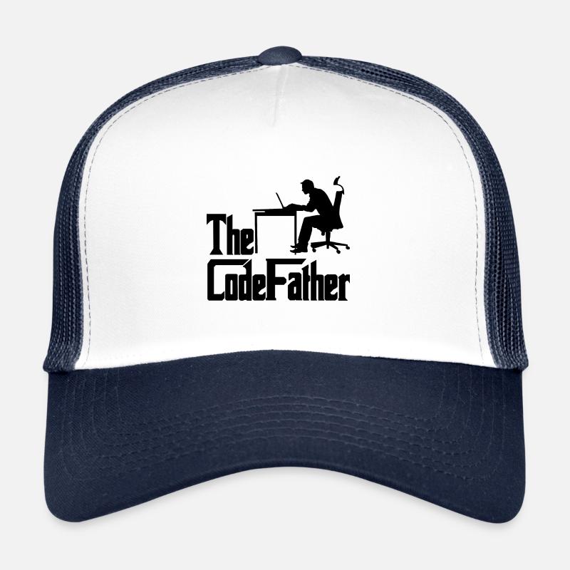 The Codefather Programmer Coder Developer Software Trucker Cap