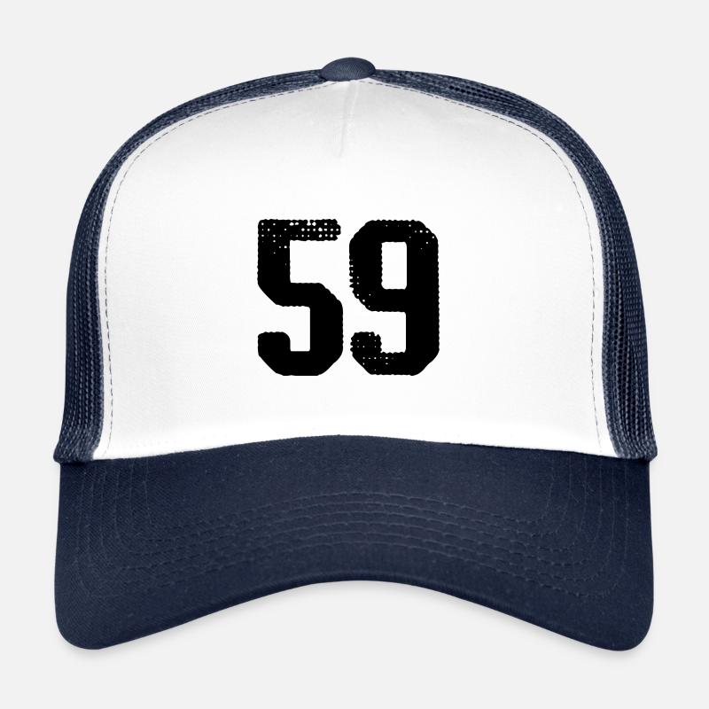 Maillot numéro 59 Casquette trucker 
