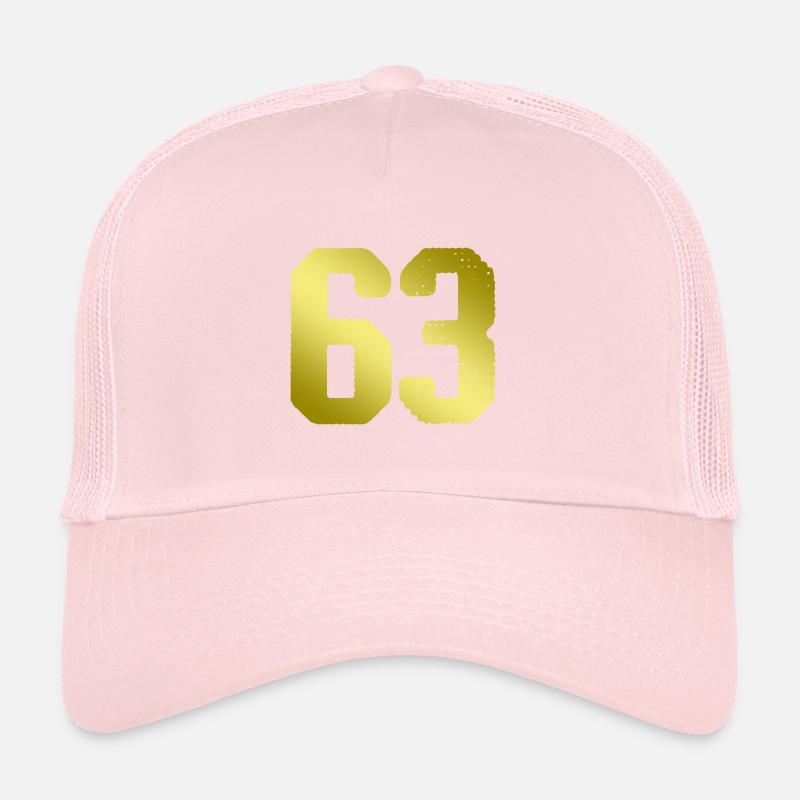 maillot numéro 63 Casquette trucker 