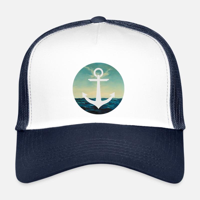 Sea circular Trucker Cap