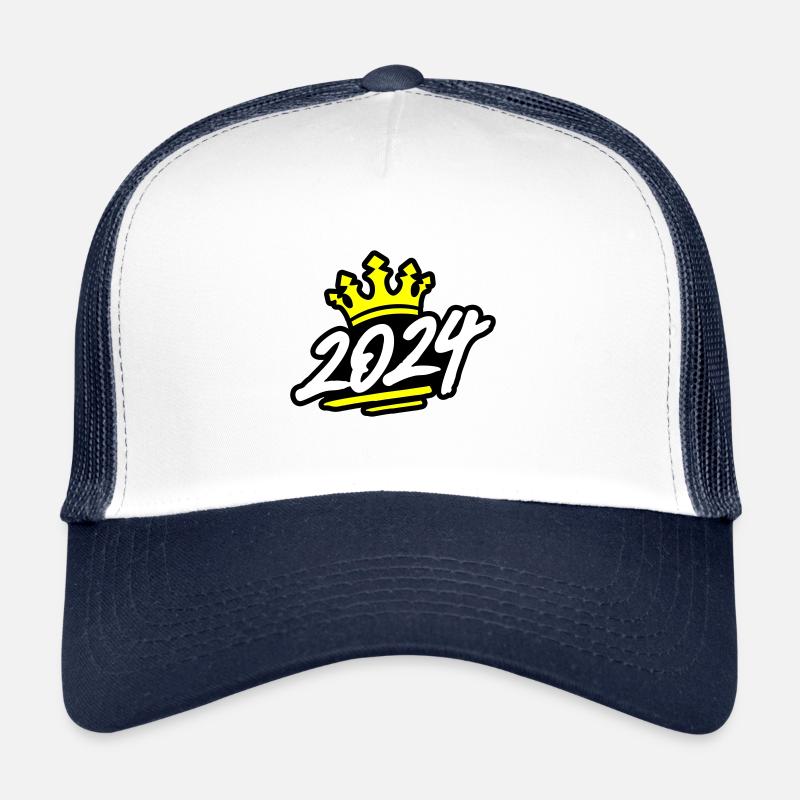 2024 Krone - Trucker Cap - Weiß/Navy