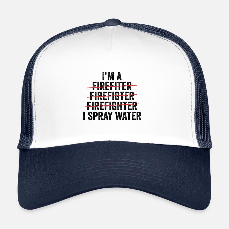 Ich bin Feuerwehrmann Trucker Cap