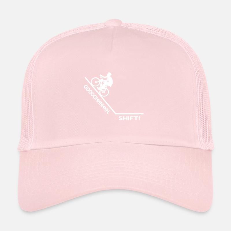 Funny Cycling Shift Vibe Moyeu de cycliste aventureux Casquette trucker 
