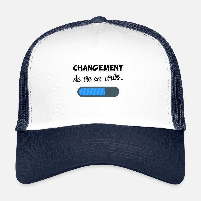Change of life undergoing reconversion divorce Trucker Cap