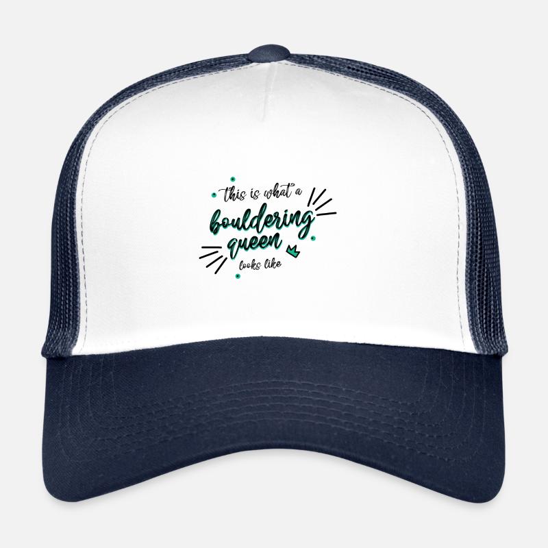 This Is What A Bouldering Queen Looks Like Boulder Trucker Cap