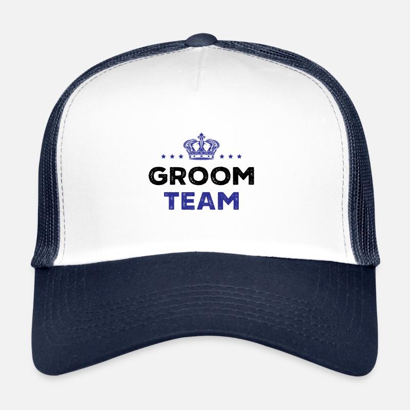 L’équipe du marié Casquette trucker 