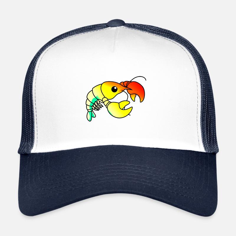 Homard Comic Animal Casquette trucker 