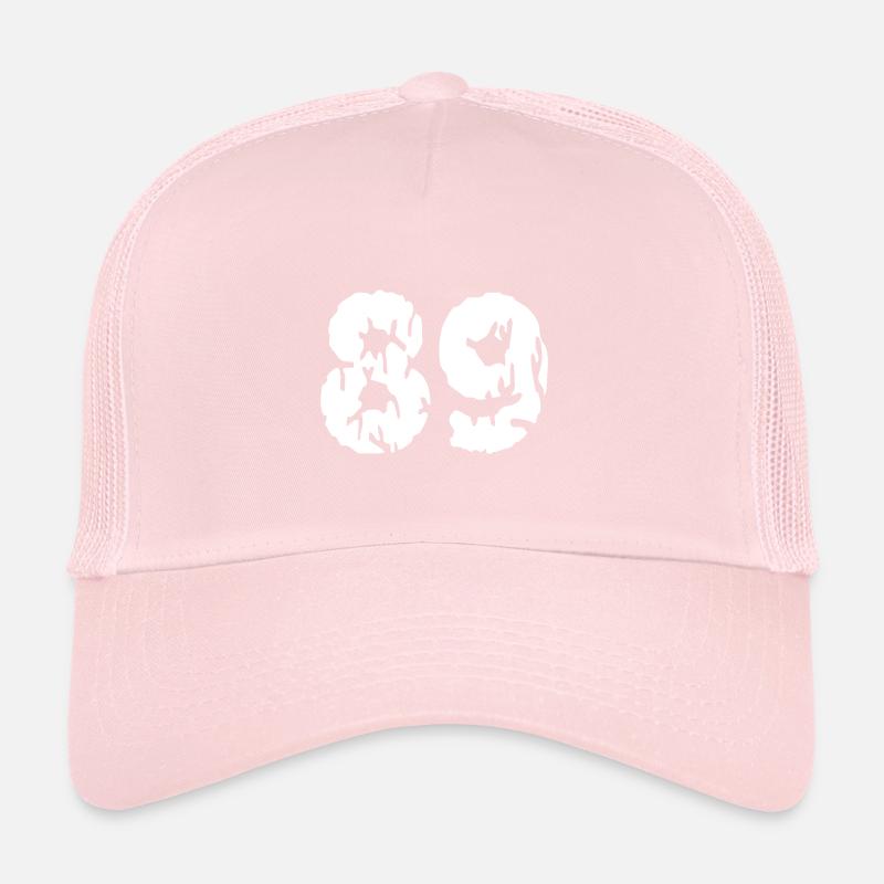 89 Numéro Maillot Casquette trucker 