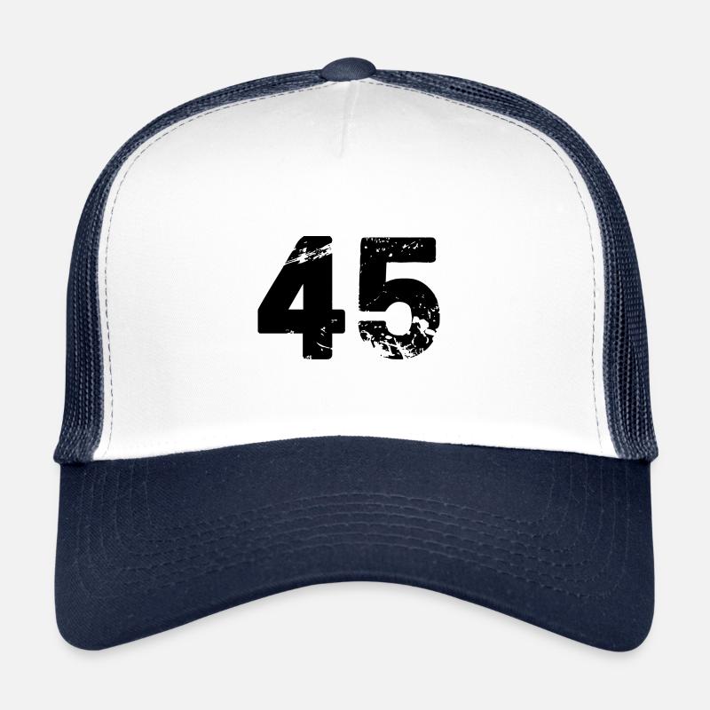 Maillot à 45 chiffres Casquette trucker 
