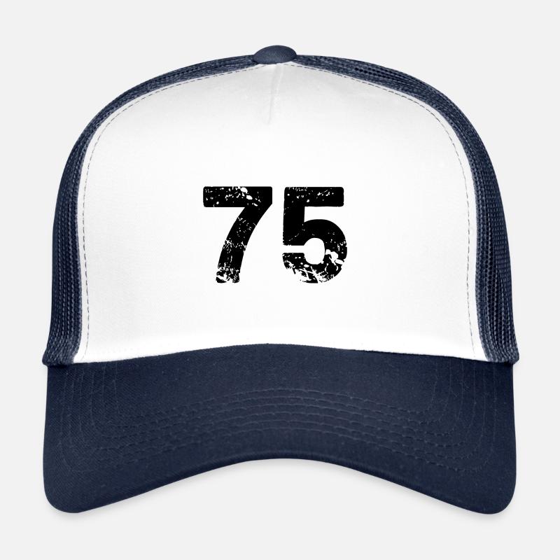 Maillot à 75 numéros Casquette trucker 
