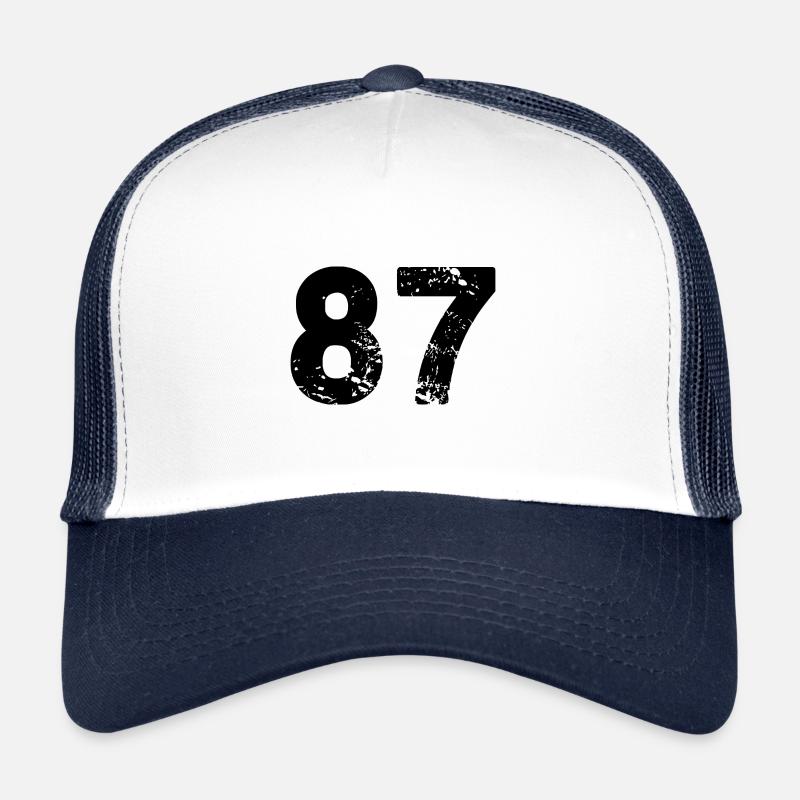 Maillot numéro 87 Casquette trucker 