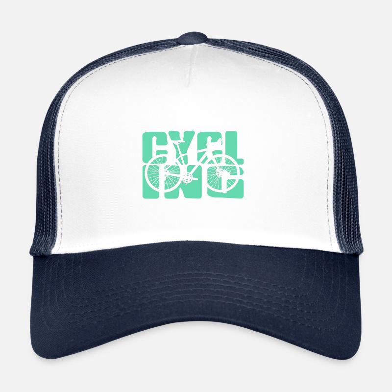 Explore the Outdoors Two Wheel Adventure Quote Trucker Cap