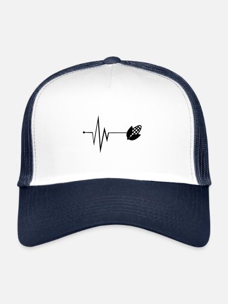 Mais Puls - Trucker Cap - Weiß/Navy - Vorne