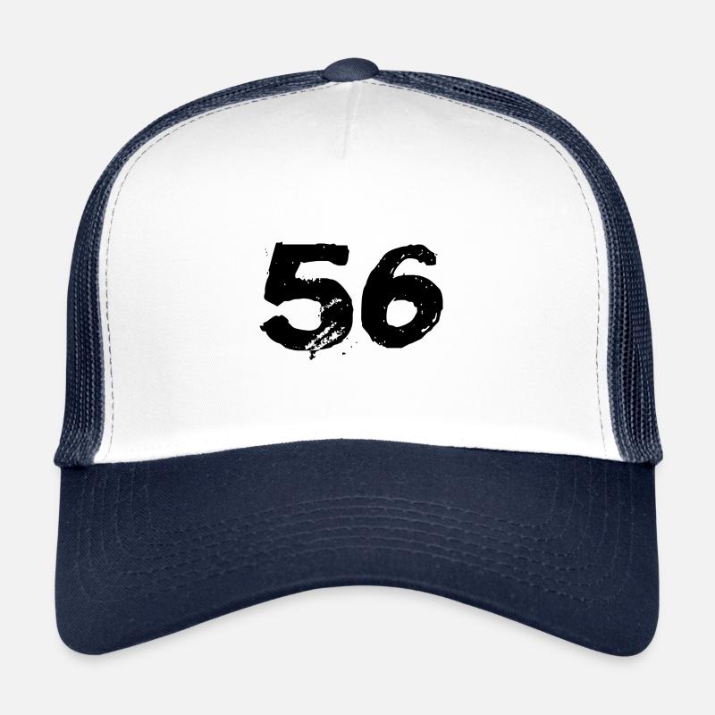 56 Maillot numéro Casquette trucker 