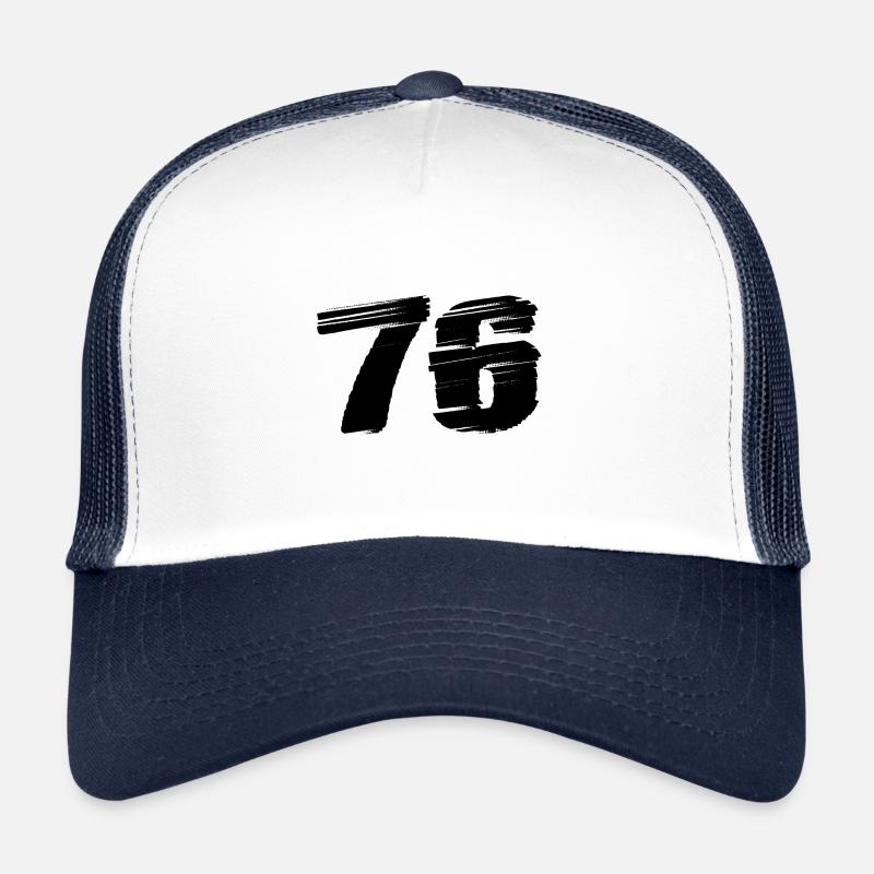 76 Maillot numéro Casquette trucker 