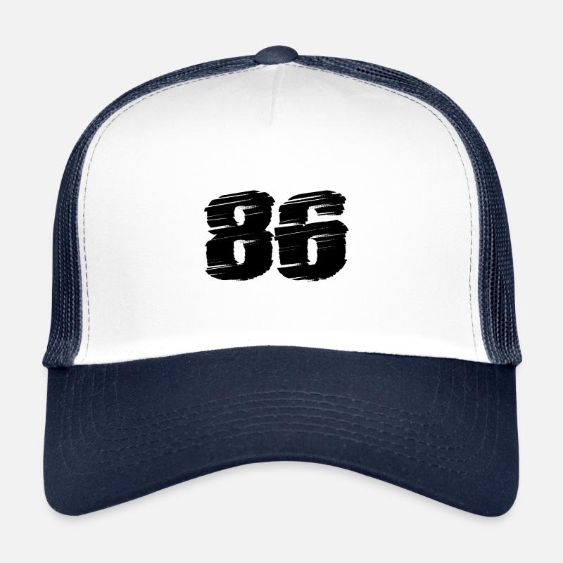 86 Maillot numéro Casquette trucker 