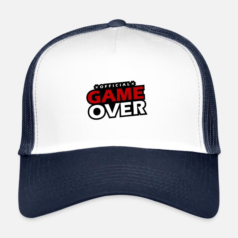Game Over Spruch Trucker Cap