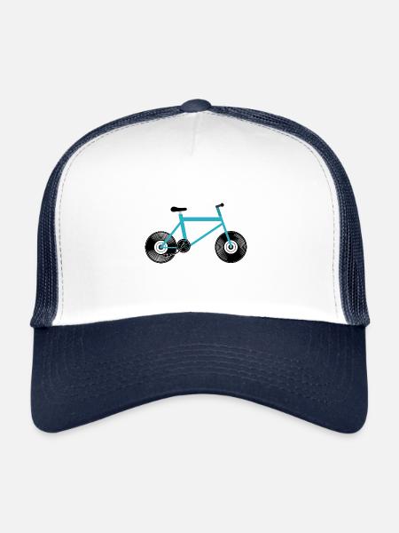 Musical bike - Trucker Cap - white/navy