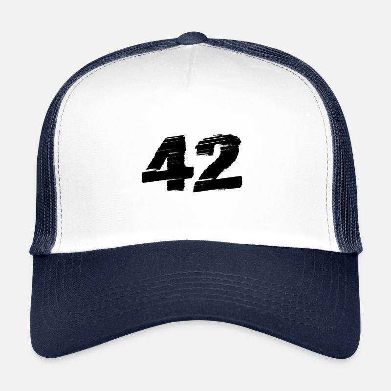 42 Maillot numéro Casquette trucker 