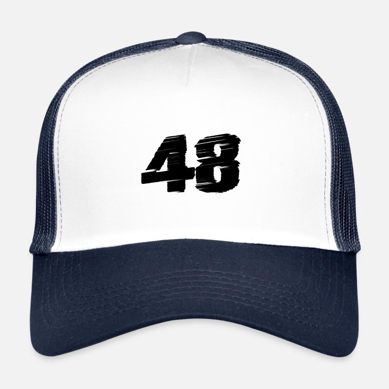 48 Number jersey Trucker Cap