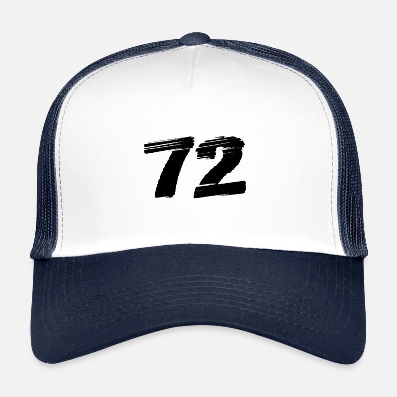 72 Maillot numéro Casquette trucker 