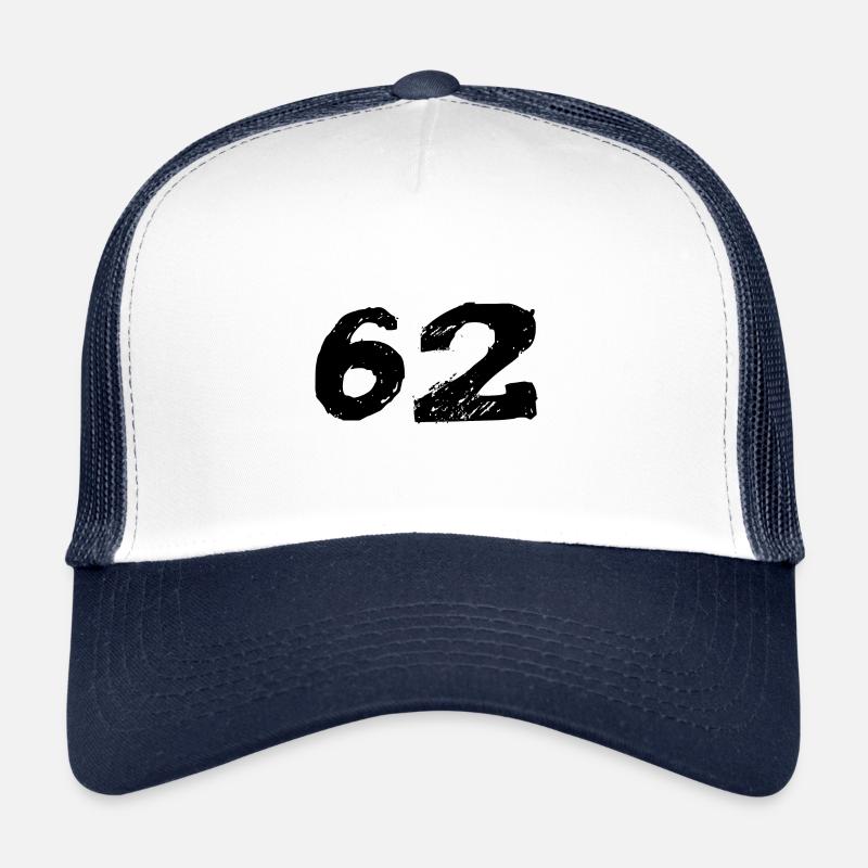 62 Maillot numéro Casquette trucker 
