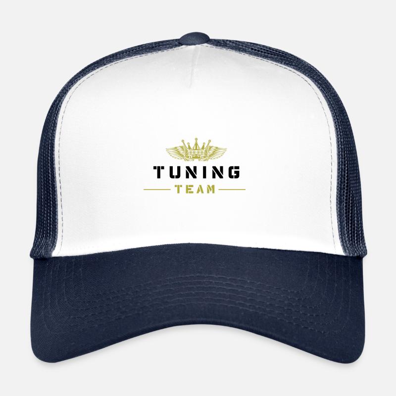 Équipe de tuning - Casquette trucker  - blanc/marine