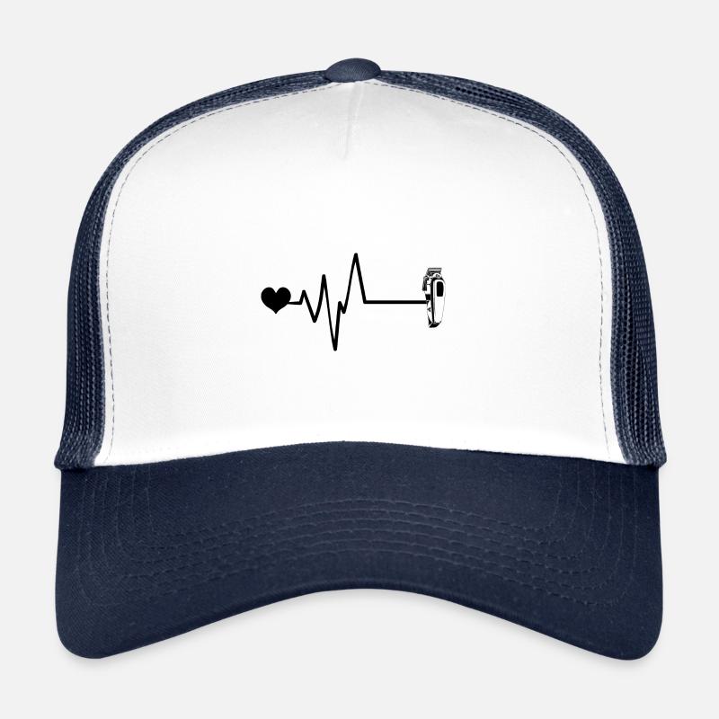 Rasage Pulse Coeur Amour Casquette trucker 