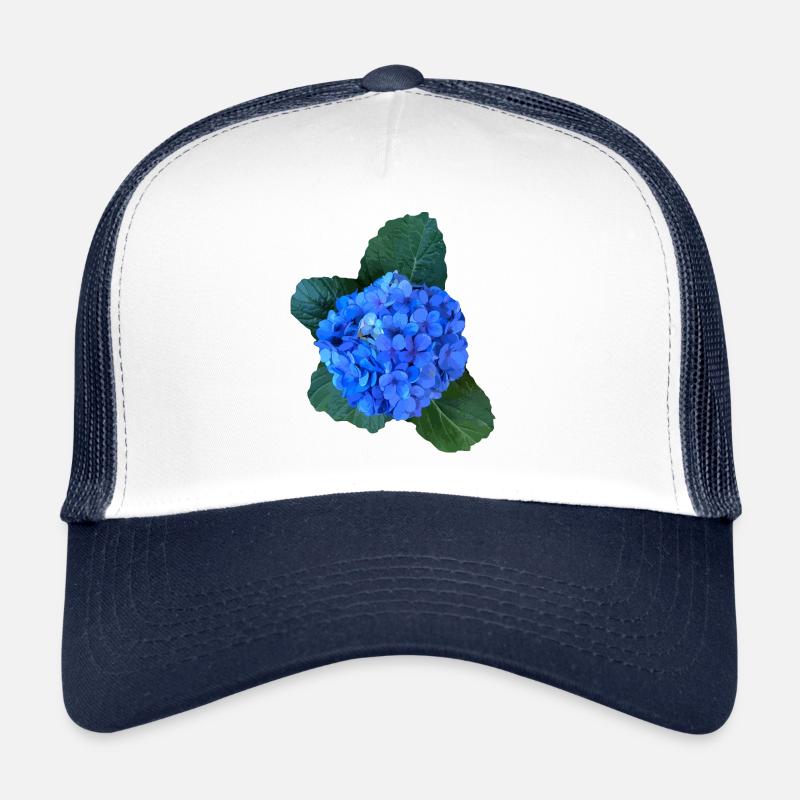 Hydrangea blue from the Azores Trucker Cap