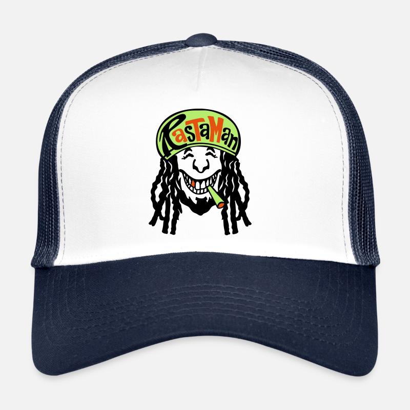"RastaMan" Marijuana | Cannabis Marijuana | Reggae Trucker Cap