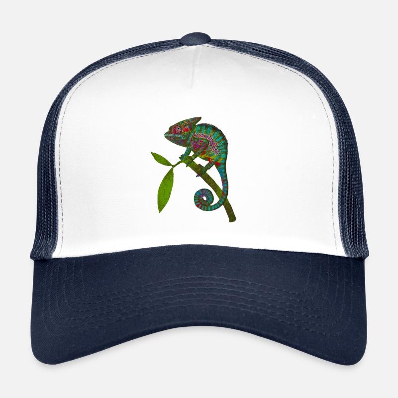 Chameleon - Trucker Cap - white/navy