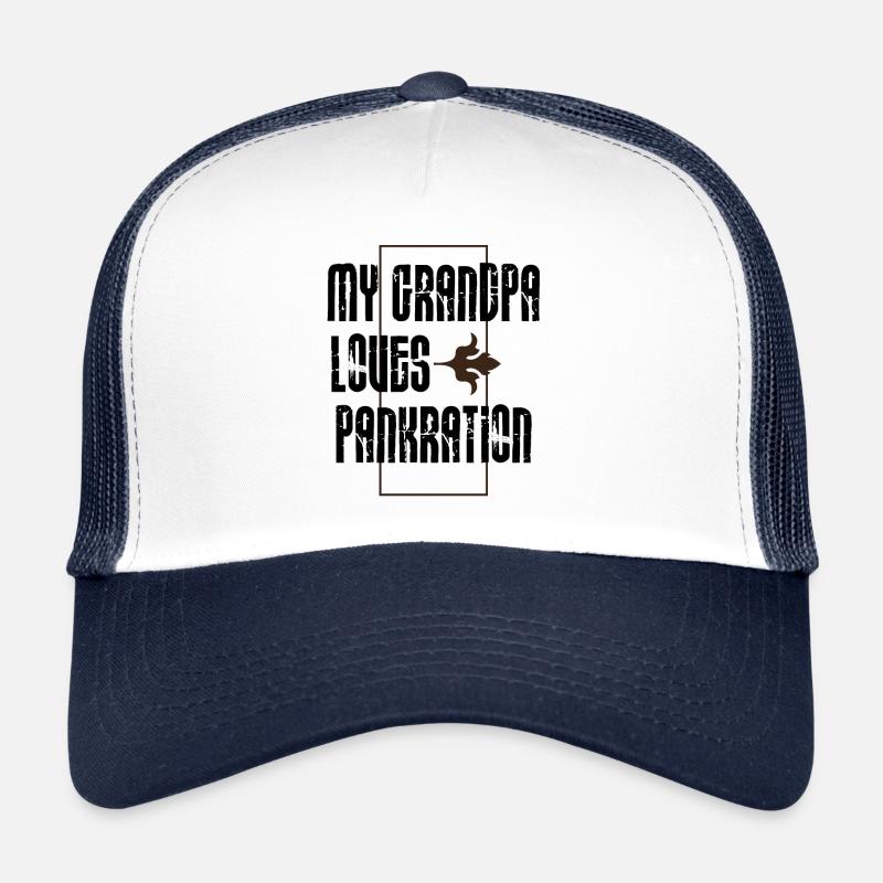 Großvater liebt Pankration Trucker Cap
